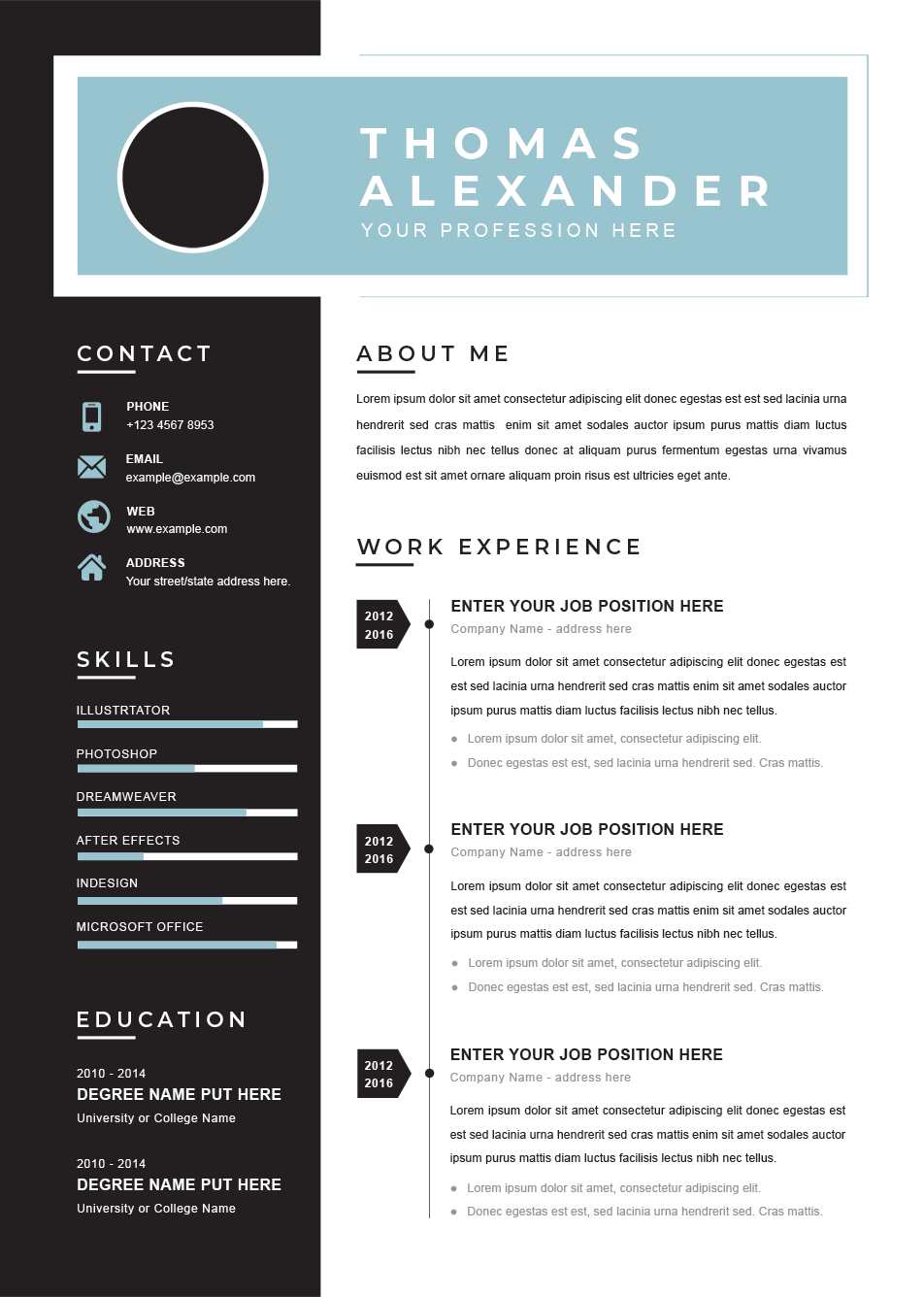 Template Card